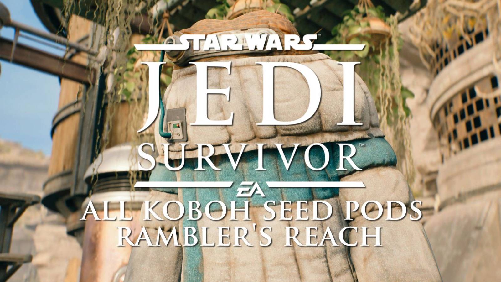 STAR WARS Jedi survivor all koboh seed pods ramblers reach