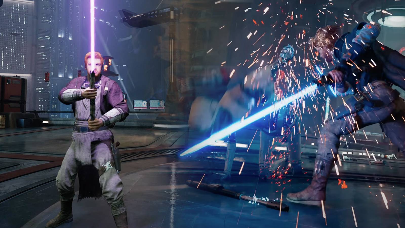 Star Wars Jedi Survivor Crossguard Combat
