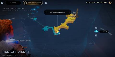 Star Wars Jedi Survivor Hangar 2046-C Shard 1 Starting Point