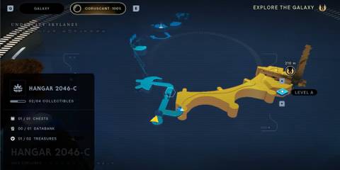 Star Wars Jedi Survivor Hangar 2046-C Shard 2 Starting Point