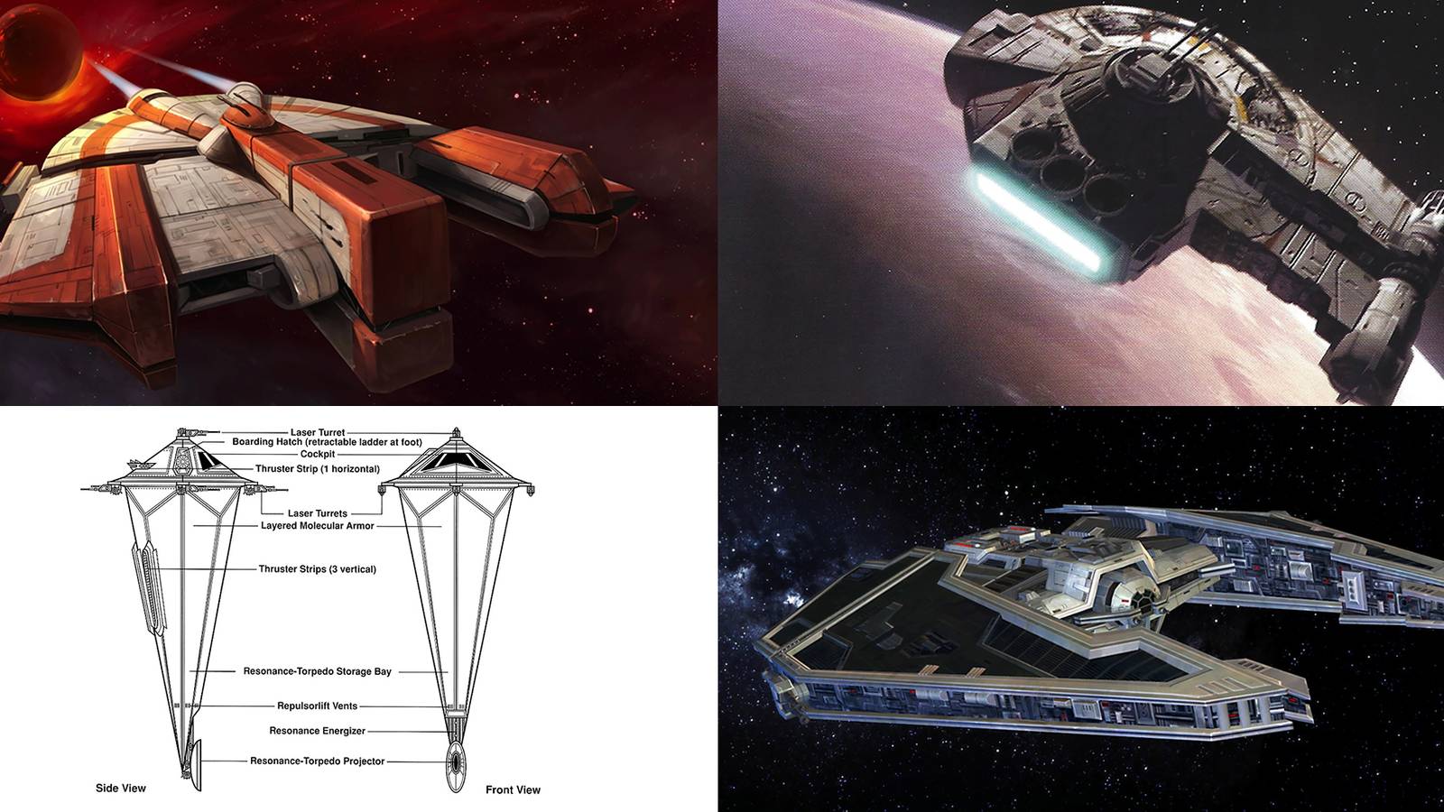 Star Wars Non-Canon Ships