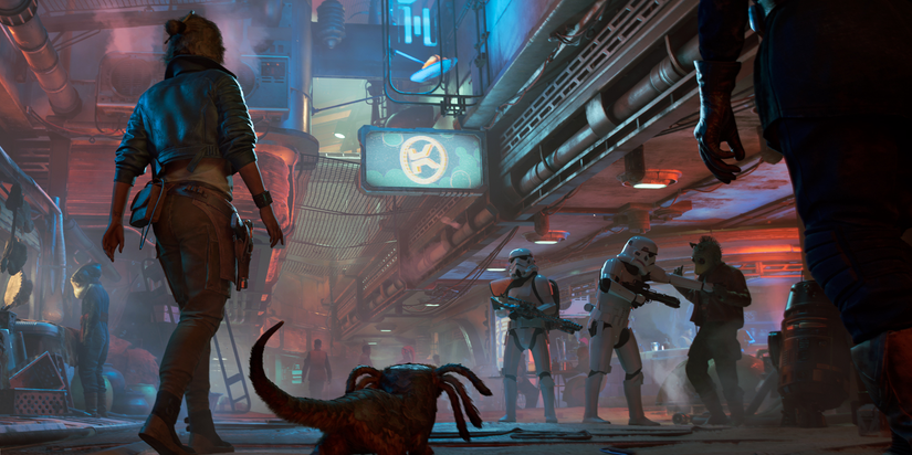 Star Wars Outlaws Kay Vess Nix Concept Art