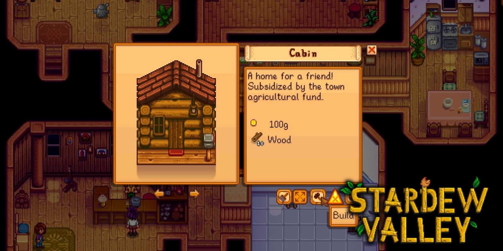 Stardew Valley: How to Build and Use a Cabin