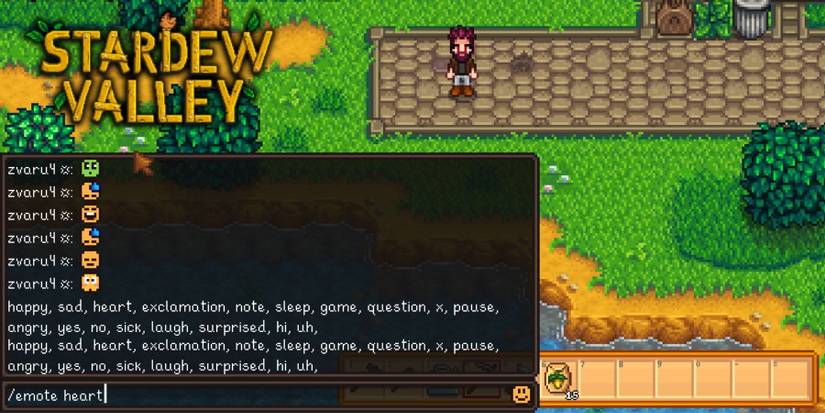 Stardew Valley How to Emote (2)