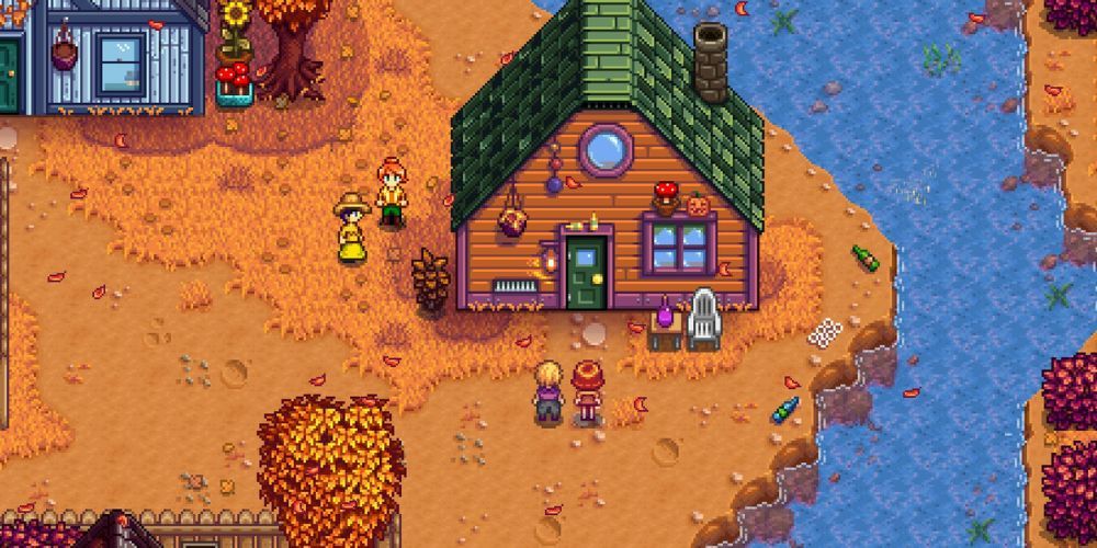 stardew valley pam and penny's new house