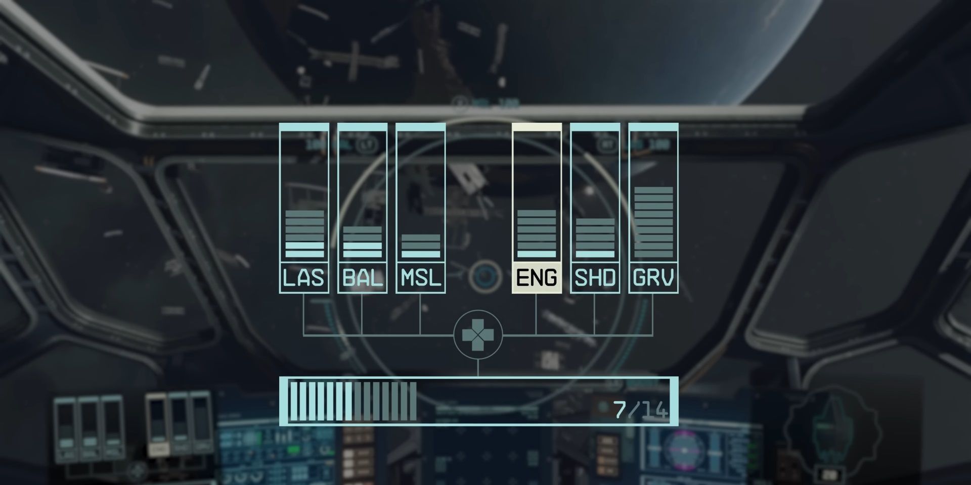 Starfield Power Allocation