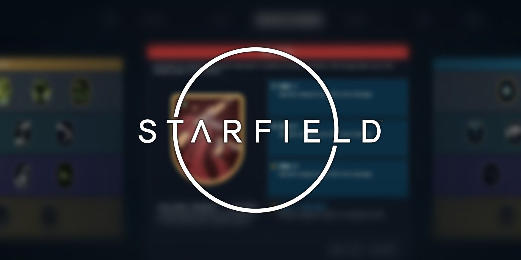 Skill Rank Menu with Starfield logo