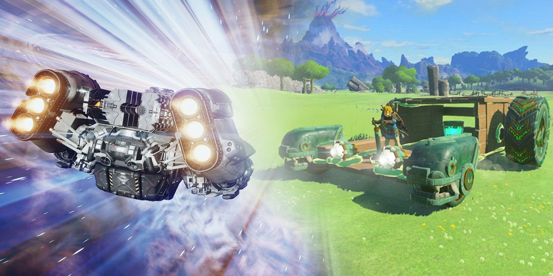 Starfield Zelda TOTK Vehicle