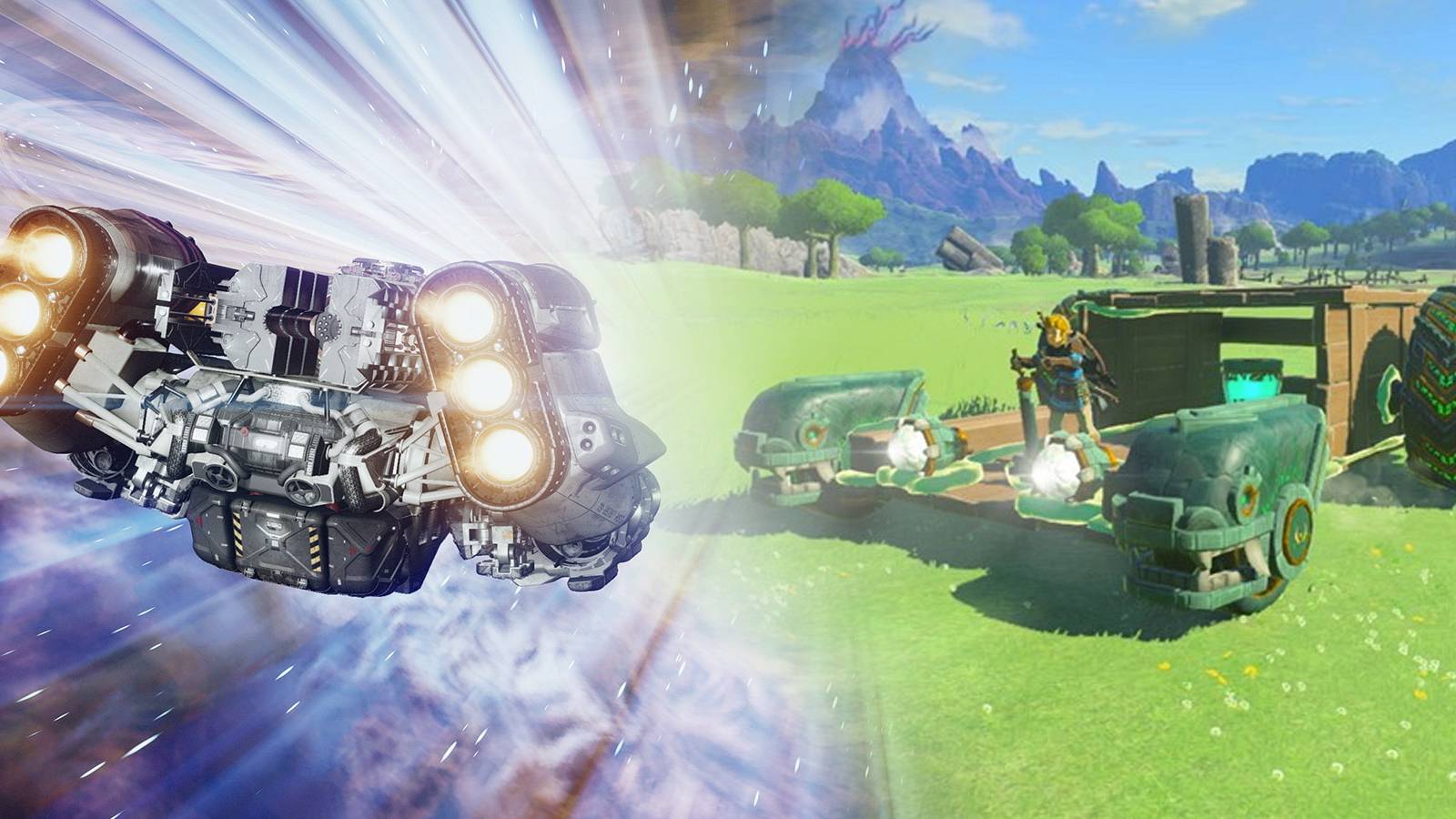Starfield Zelda TOTK Vehicle
