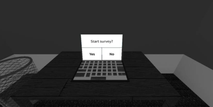 start survey, roblox