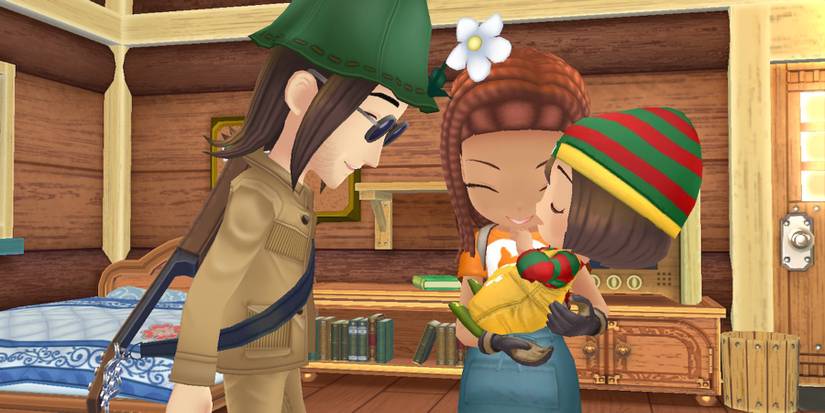 story of seasons wonderful life switch married baby