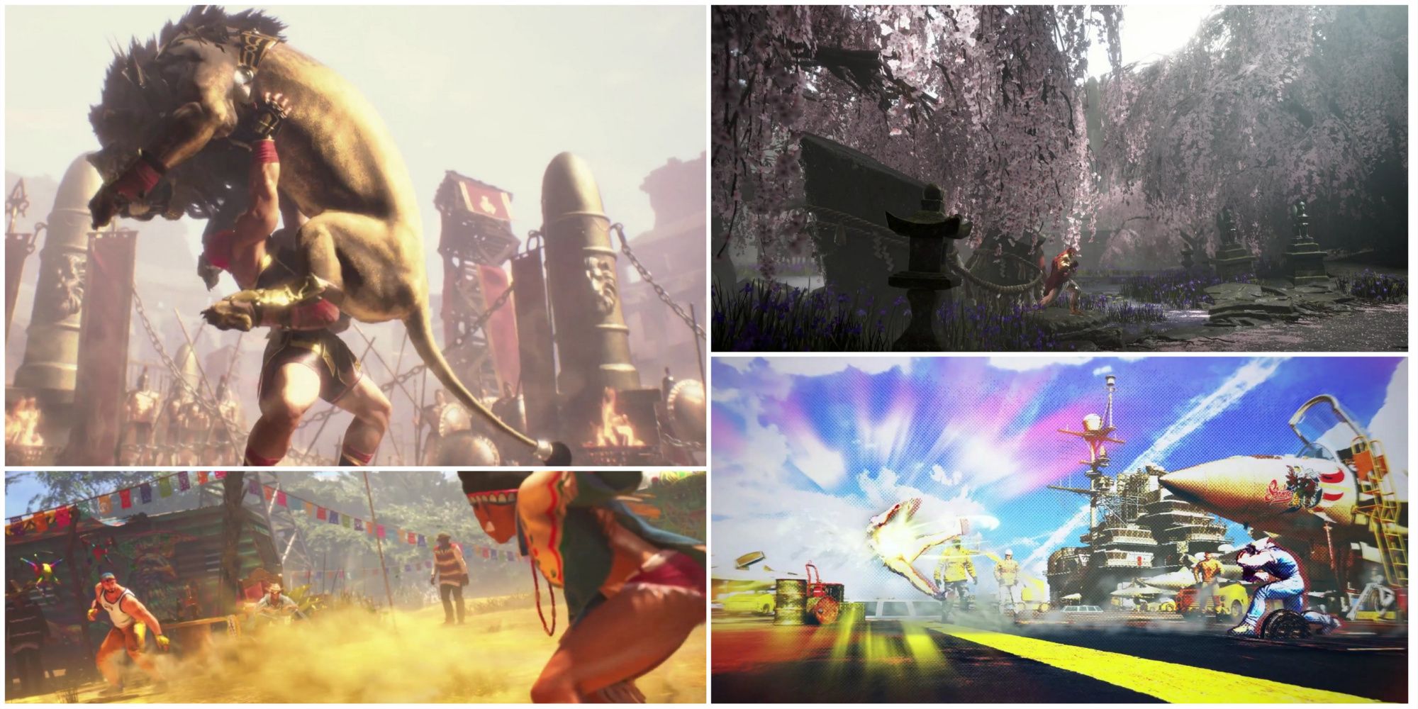 Travel the globe with the best locations in the Street Fighter