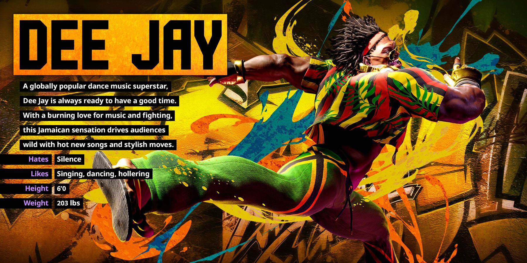 DEE JAY, STREET FIGHTER 6