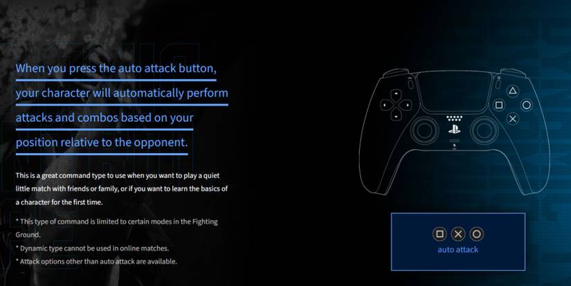 image showing how the dynamic control type in street fighter 6 works.