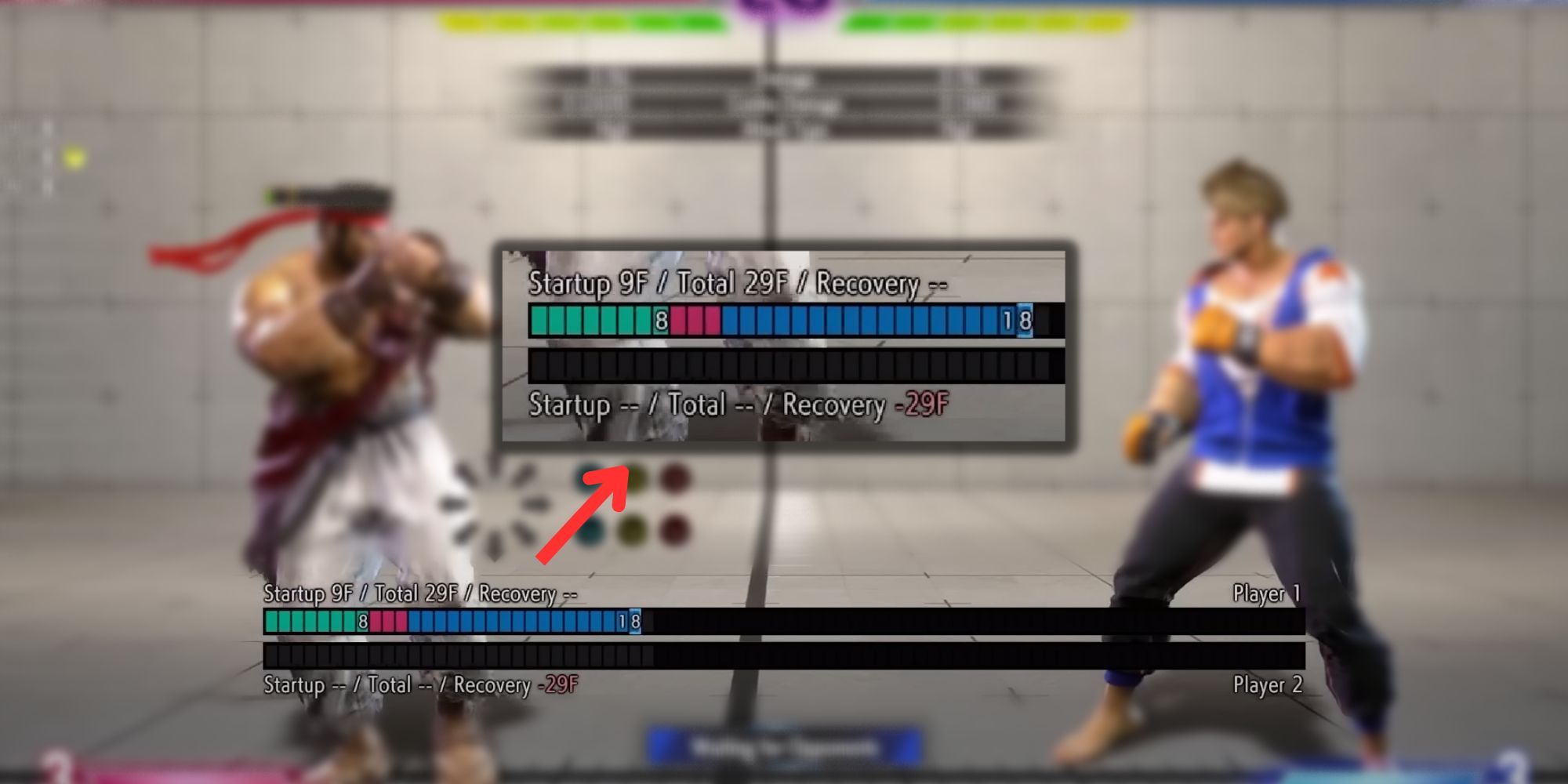 image showing frame date in street fighter 6.