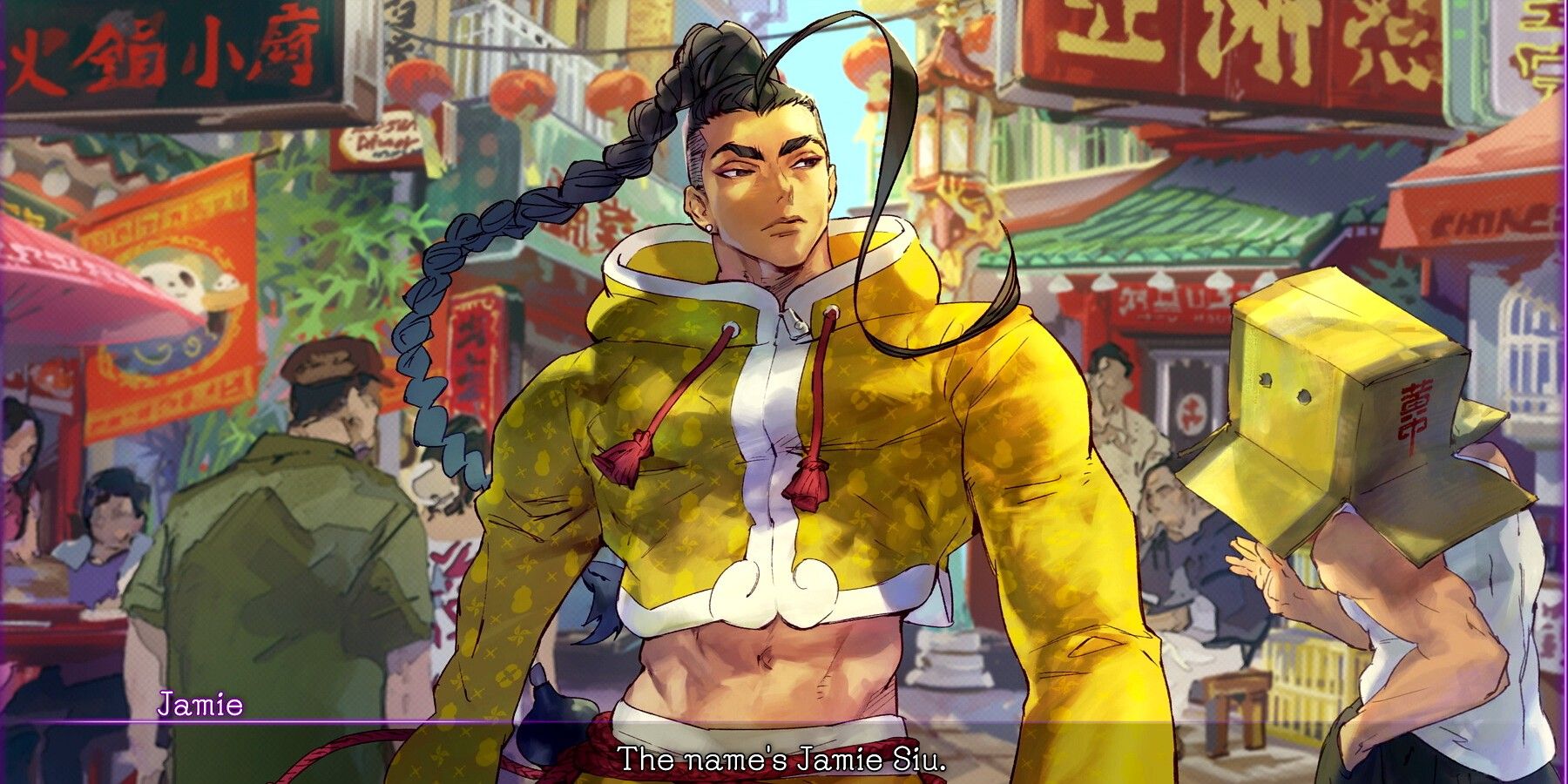 Dialogue Sequence of Street Fighter 6's Jamie