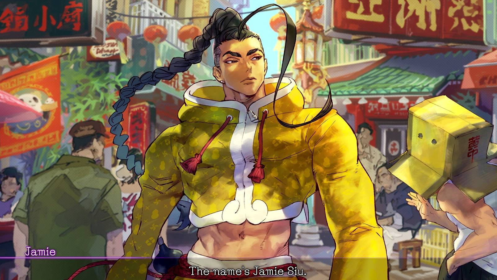 Dialogue Sequence of Street Fighter 6's Jamie