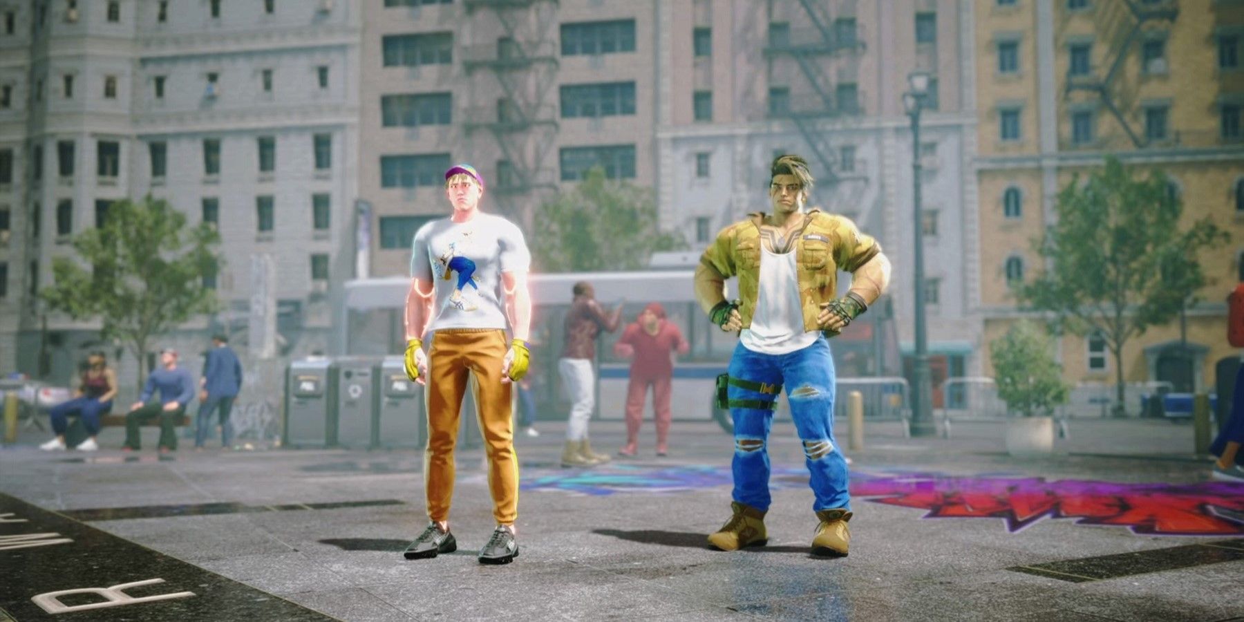 Street Fighter 6 Luke and OC Standing