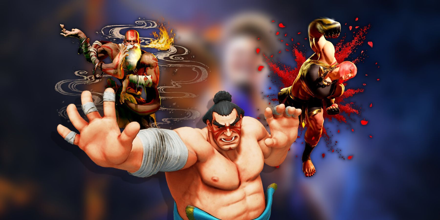 image showing the s-tier characters of street fighter 6.