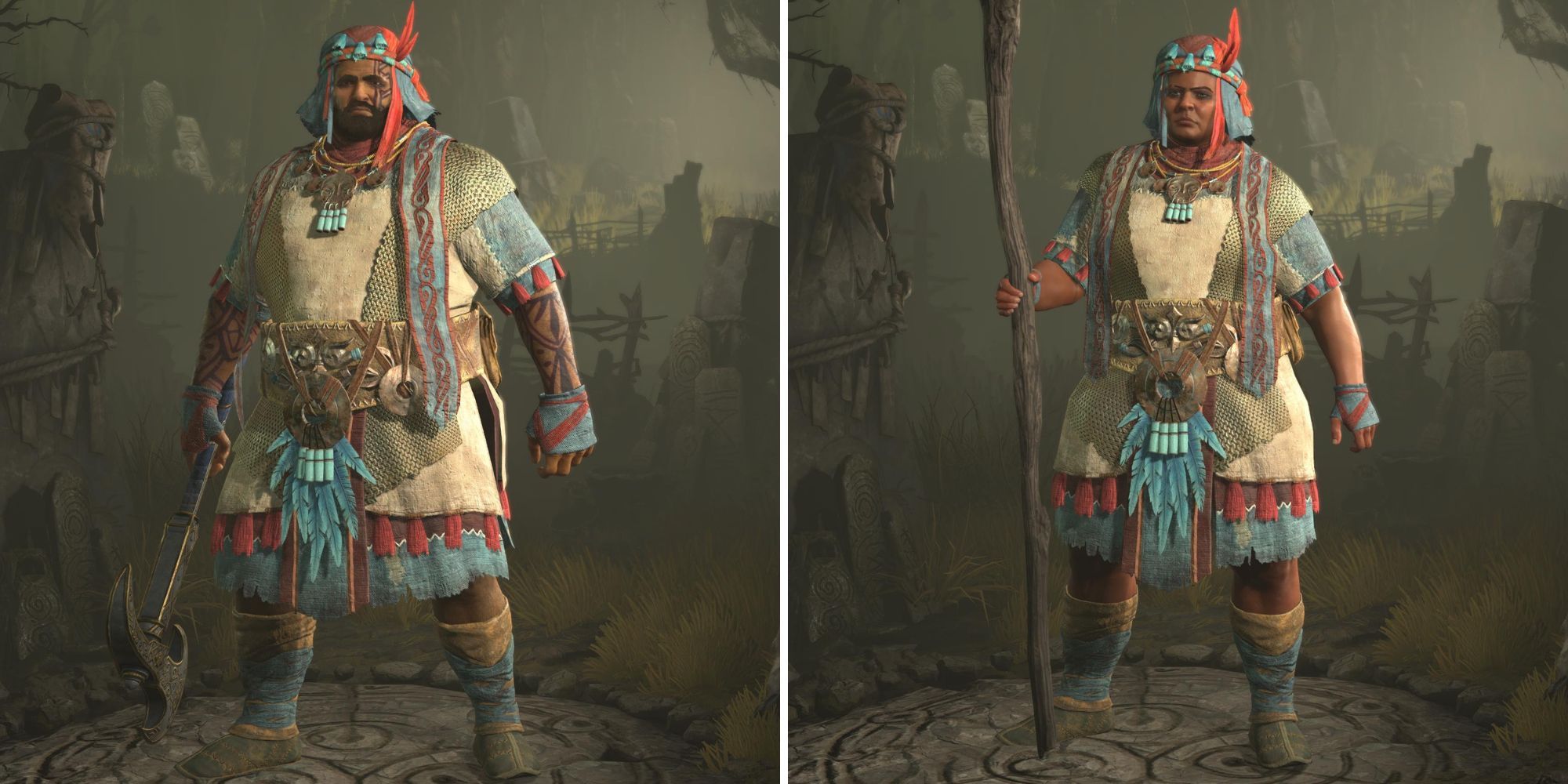 New Diablo 4 Druid Shop Sets - Nightmare Spirit, Shards of