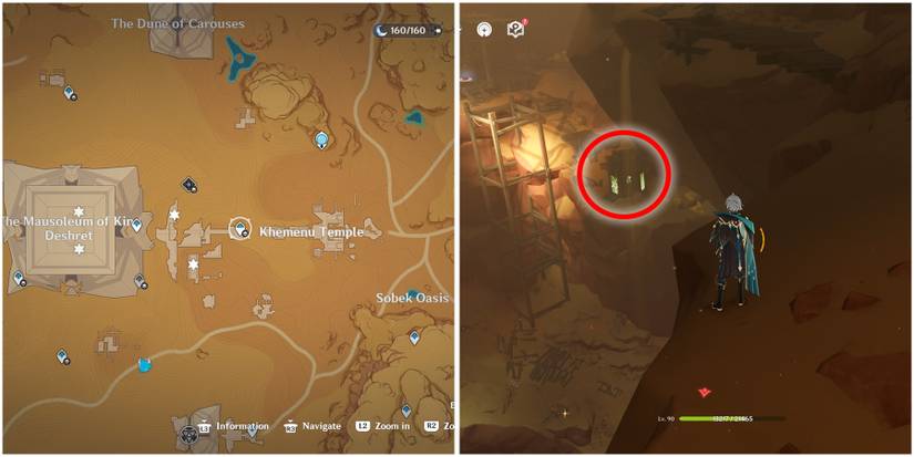 sumeru shrine of depth 7 location in genshin impact