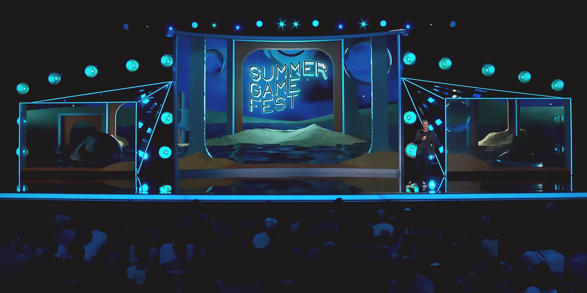 Summer Game Fest SGF 2023 live stream Geoff Keighley on stage