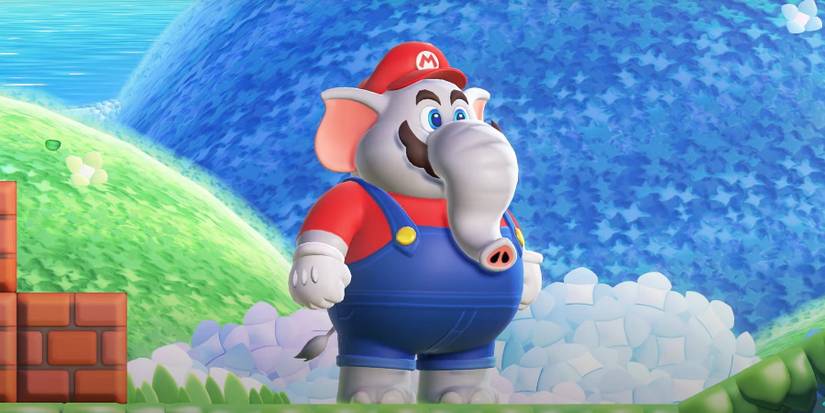 super mario bros wonder elephant mario