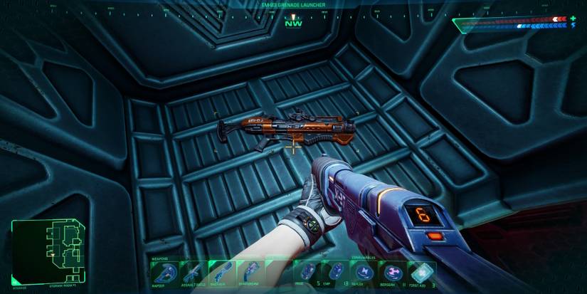 System Shock Grenade Launcher