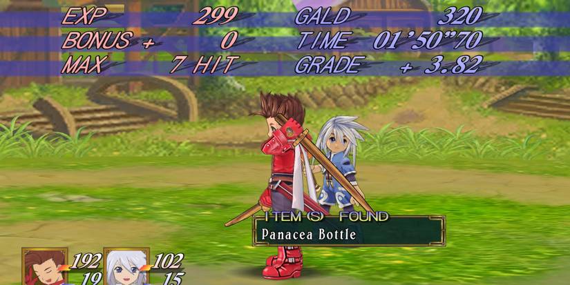 Tales of Symphonia 3.82 Grade points earned