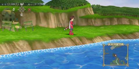 Tales of Symphonia early game map