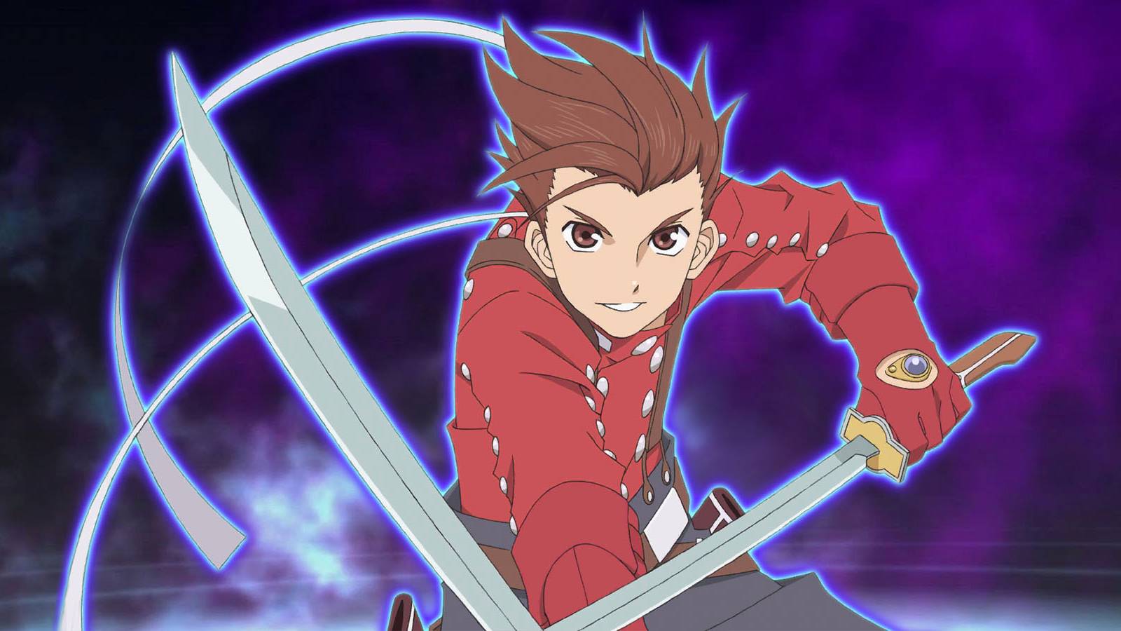 Lloyd wielding his sword