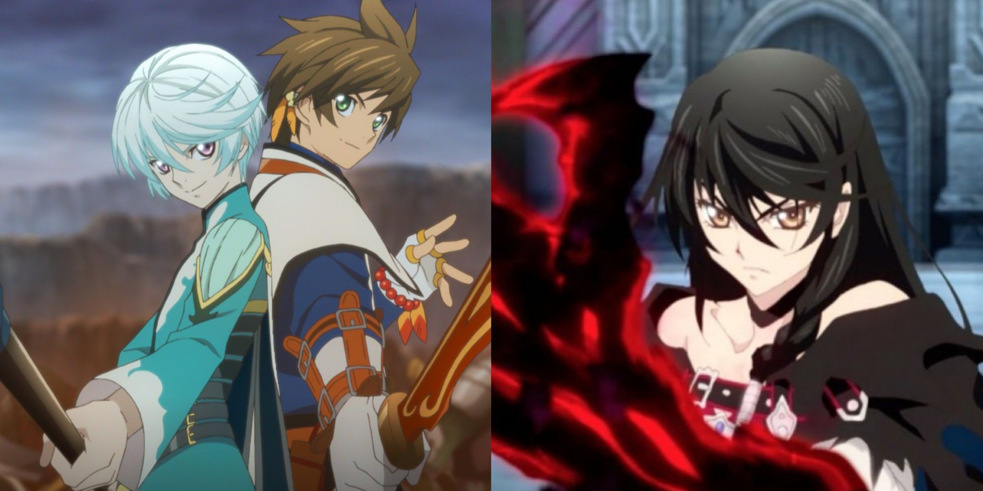 Tales of Zesteria and Tales of Berseria Protagonists