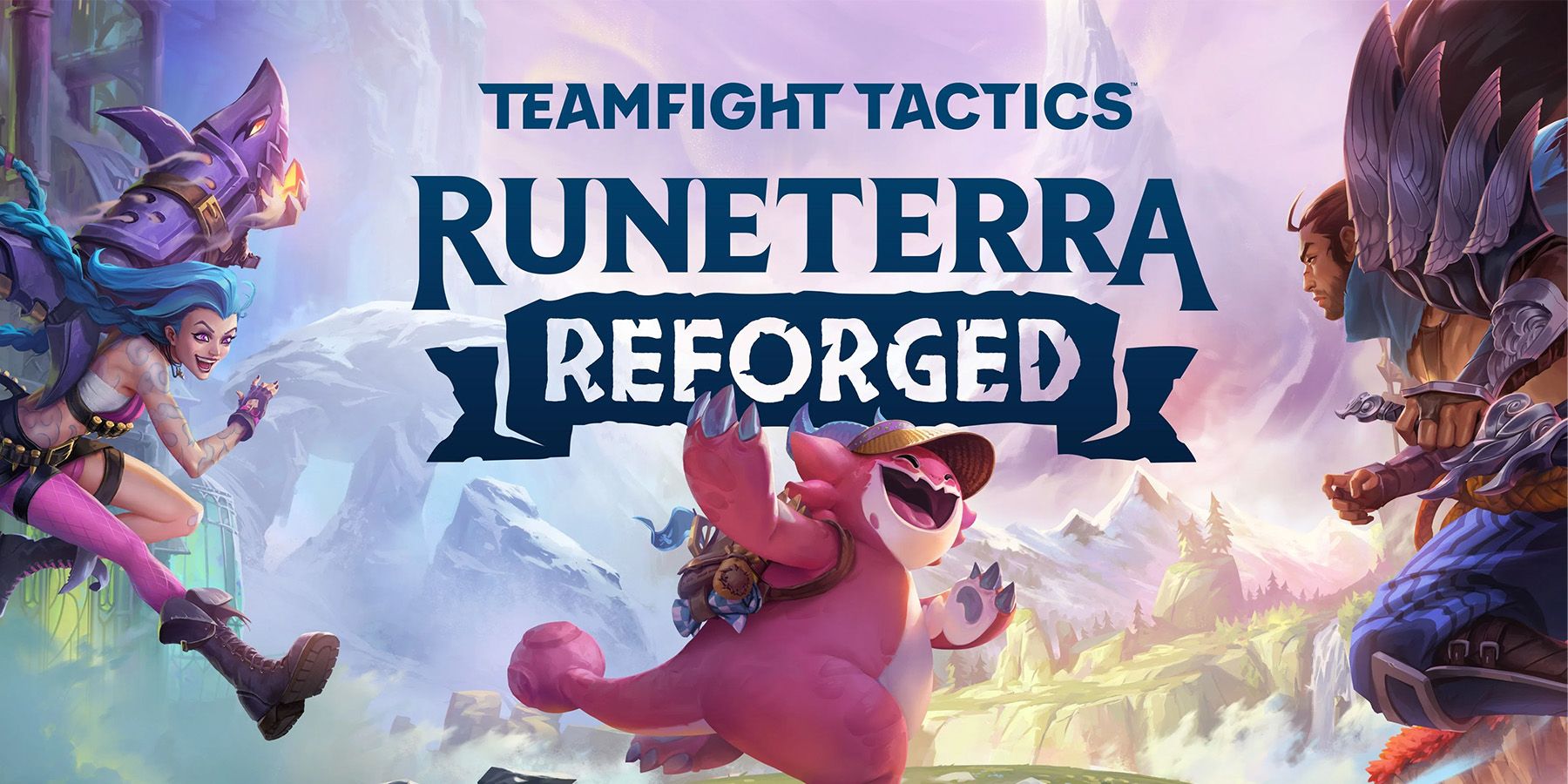 Teamfight Tactics Runeterra Reforged set promotional image