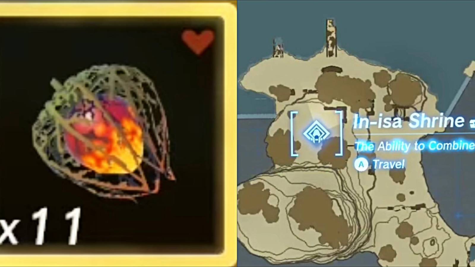 tears of the kingdom Fire Fruits Farm