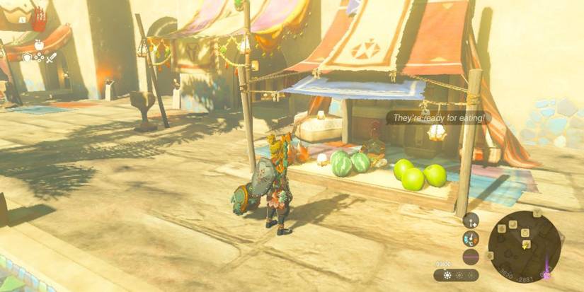 Tears of the Kingdom Fruit Stall