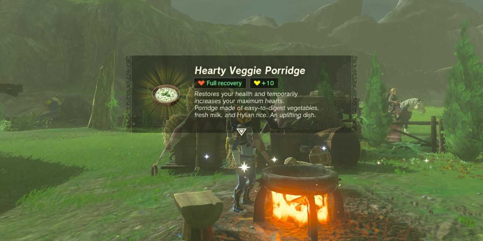 Tears of the Kingdom Hearty Veggie Porridge