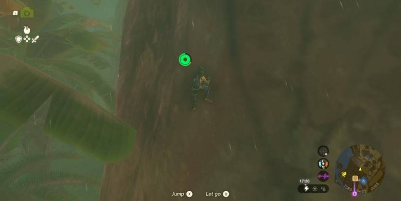 Tears of the Kingdom Link Climbing In Rain