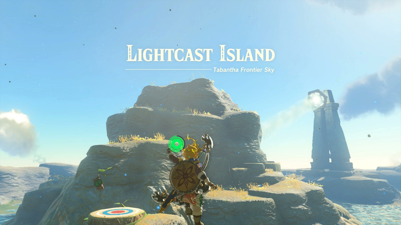 zelda tears of the kingdom ga-ahisas shrine lightcast island