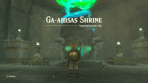zelda tears of the kingdom ga-ahisas shrine