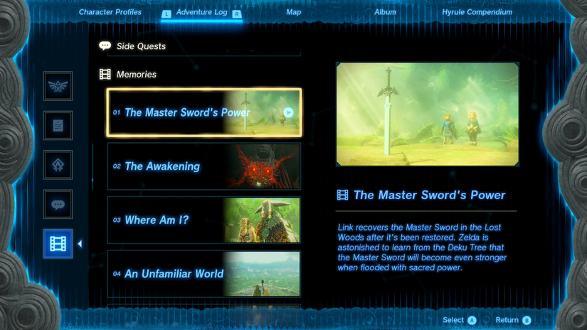 zelda tears of the kingdom deku tree memory 01