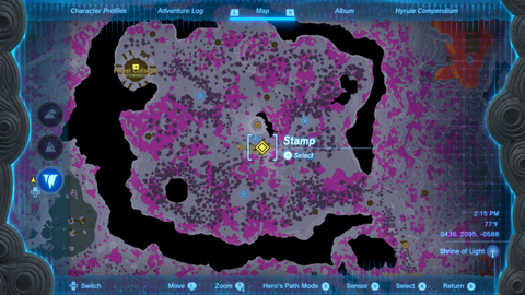 zelda tears of the kingdom deku tree memory 01