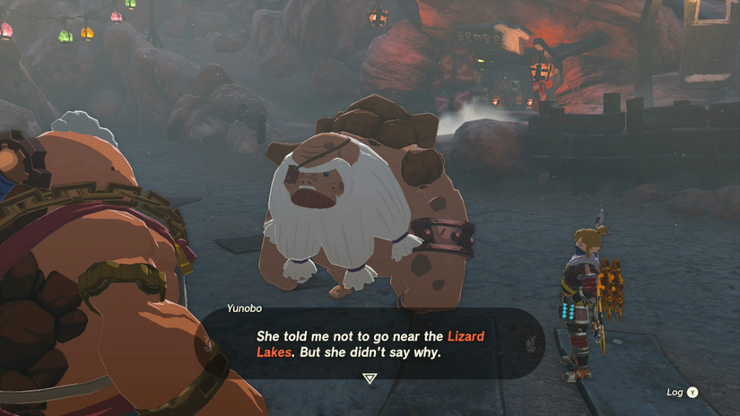 zelda tears of the kingdom the hidden treasure at lizard lakes