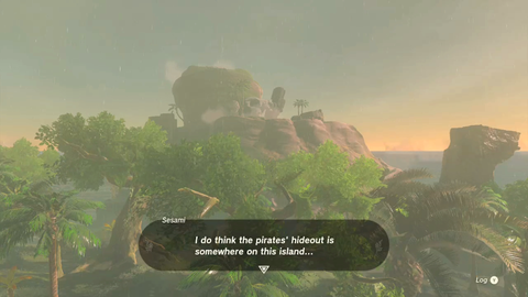 zelda tears of the kingdom marari-in shrine seeking the pirate hideout