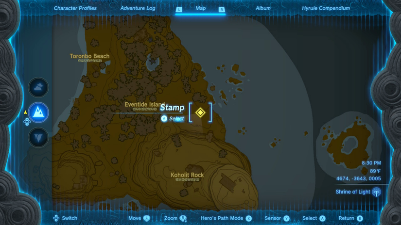 zelda tears of the kingdom marari-in shrine seeking the pirate hideout