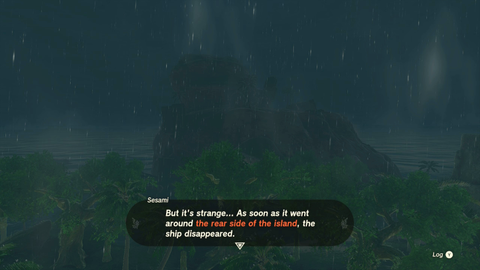 zelda tears of the kingdom marari-in shrine seeking the pirate hideout