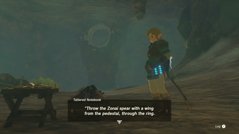 zelda tears of the kingdom utojis shrine legend of the soaring spear