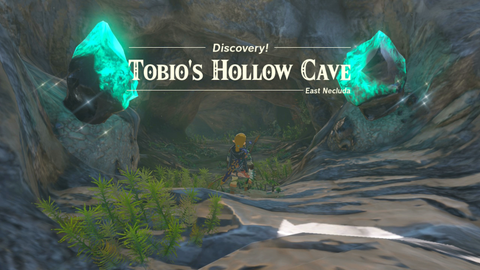 zelda tears of the kingdom utojis shrine legend of the soaring spear tobio's hollow cave