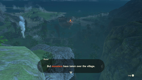 zelda tears of the kingdom lurelin village pirates ruffian-infested village