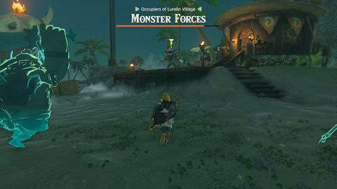 zelda tears of the kingdom lurelin village pirates ruffian-infested village