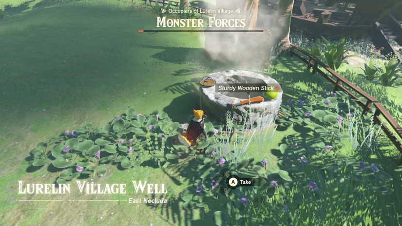 zelda tears of the kingdom lurelin village pirates ruffian-infested village